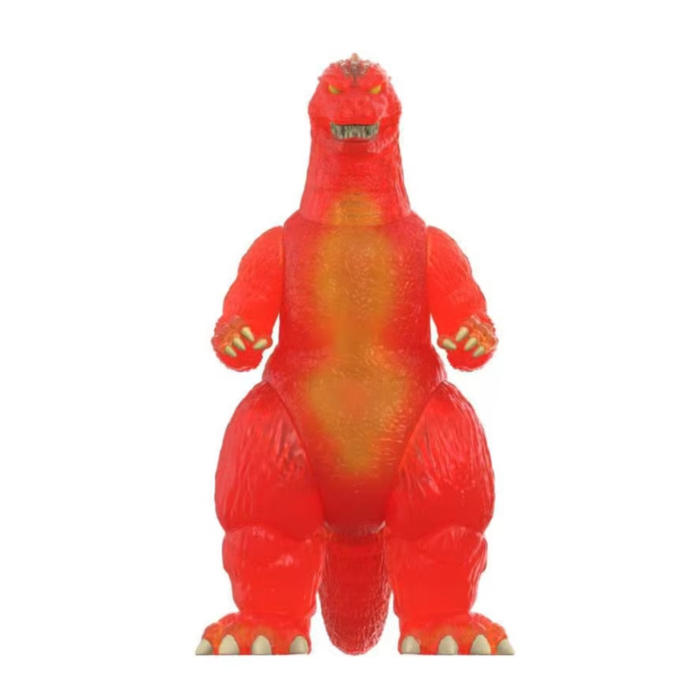 Super7 TOHO ReAction Figure Wave 9 - 1989 Godzilla (Blazing) Afbeelding 1