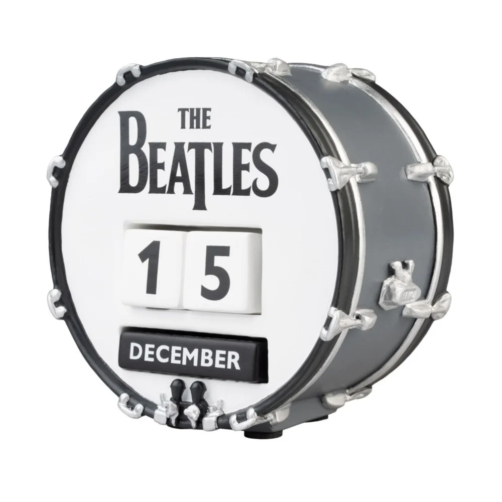 The Beatles Drum 3D Perpetual Calendar Afbeelding 1