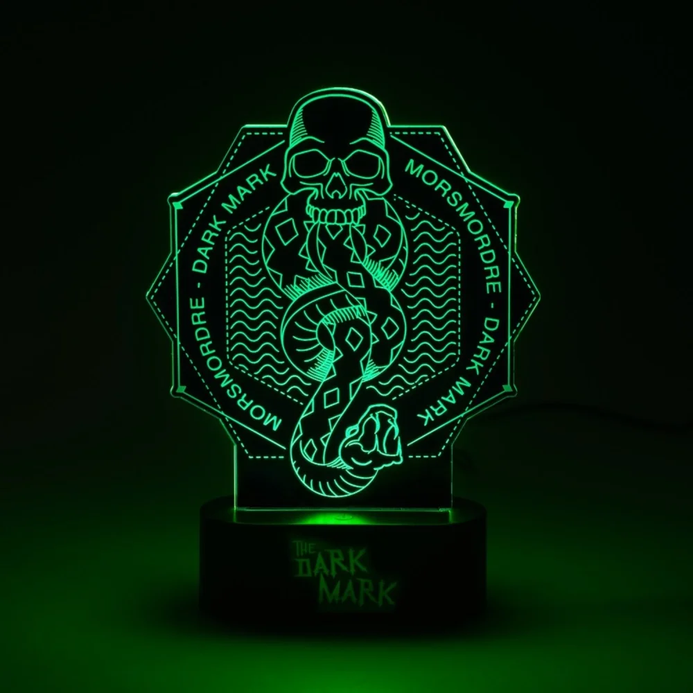 Harry Potter Dark Mark LED Table Lamp Afbeelding 1