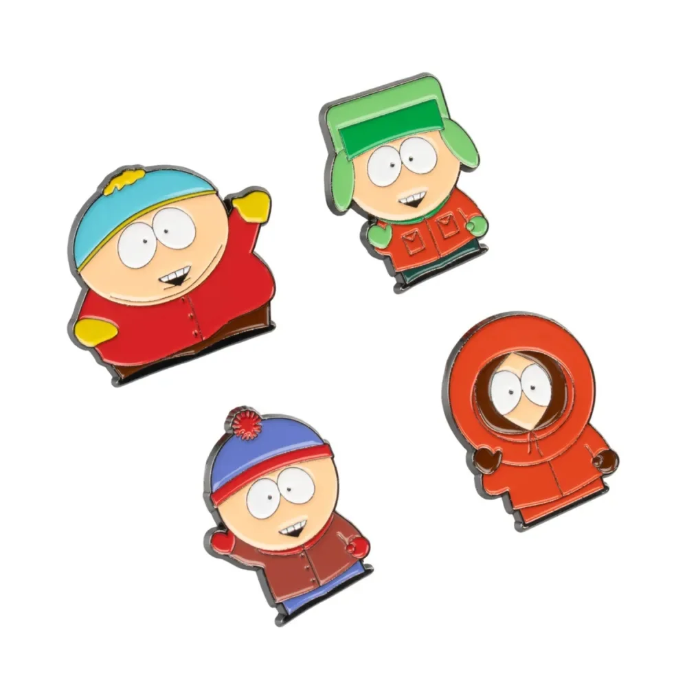 South Park Set Of 4 Pins Afbeelding 1