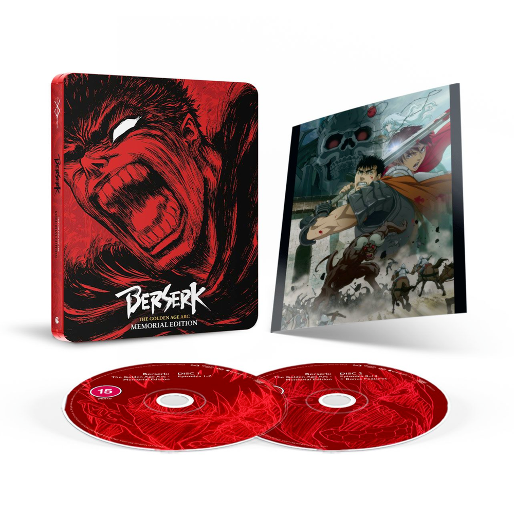 Berserk: The Golden Age Arc - Memorial Edition - Limited Edition Steelbook Afbeelding 1