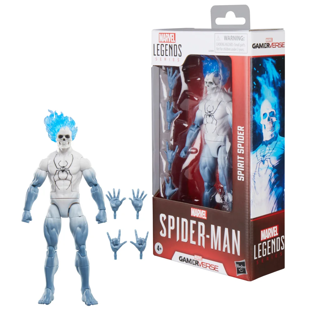 Marvel Legends Series Gamerverse Spirit Spider, Spider-Man Video Game 6" Action Figure Afbeelding 1