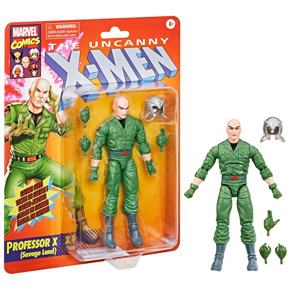 Marvel Legends Series Professor X (Savage Land), Marvel Comics Collectible Action Figure (6”) Afbeelding 1