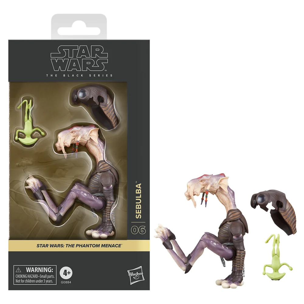 Star Wars The Black Series Sebulba, Star Wars: The Phantom Menace Action Figure (6”) Afbeelding 1