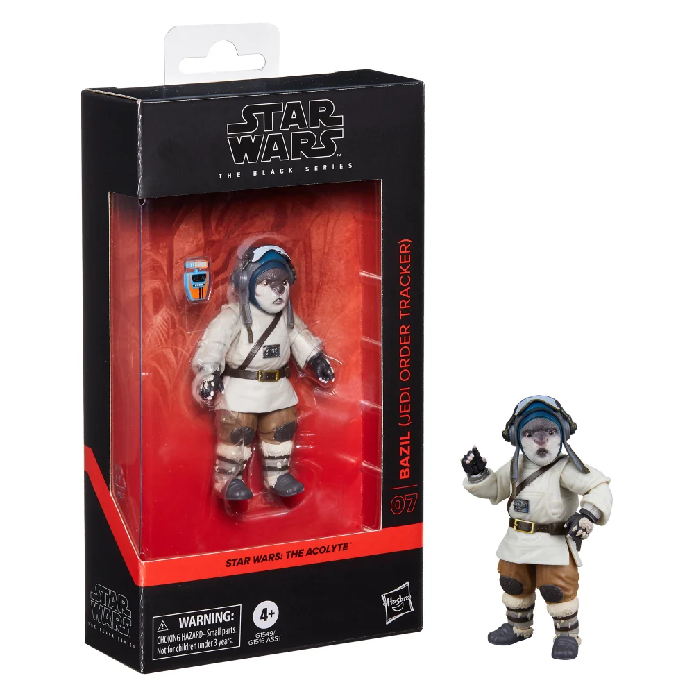 Star Wars The Black Series Bazil (Jedi Order Tracker) Star Wars: The Acolyte Collectible 6 Inch Action Figure Afbeelding 1