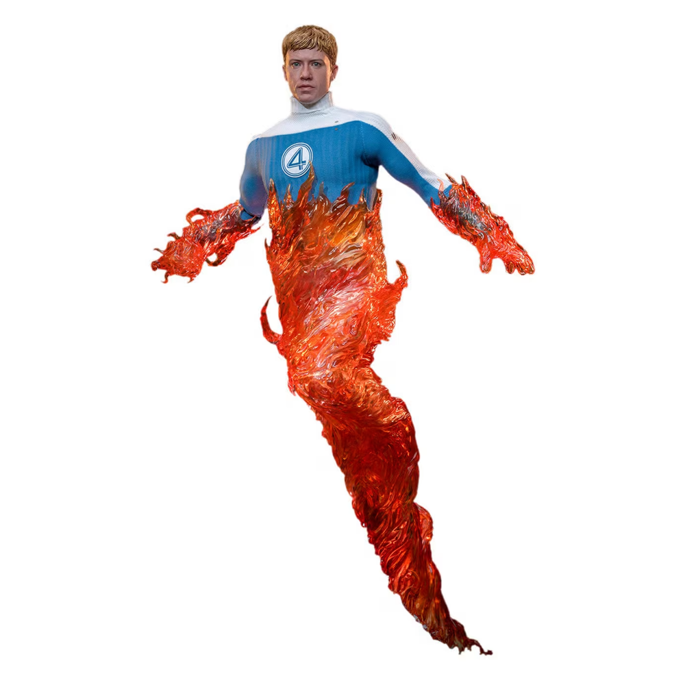 Hot Toys 1/6 Human Torch - Fantastic Four First Steps Afbeelding 1