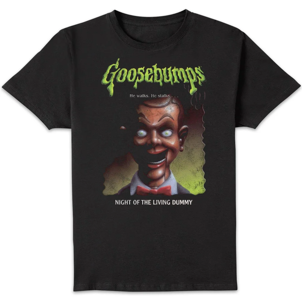 Goosebumps Night Of The Living Dummy Unisex T-Shirt - Black - S Afbeelding 1