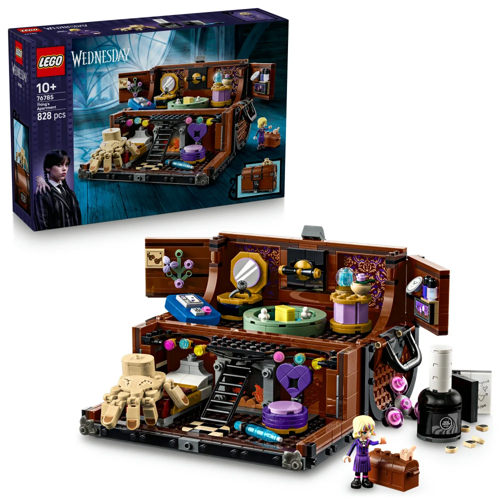 LEGO® Wednesday Thing’s Apartment, Birthday or Halloween Gift Building Set 76785 Afbeelding 1
