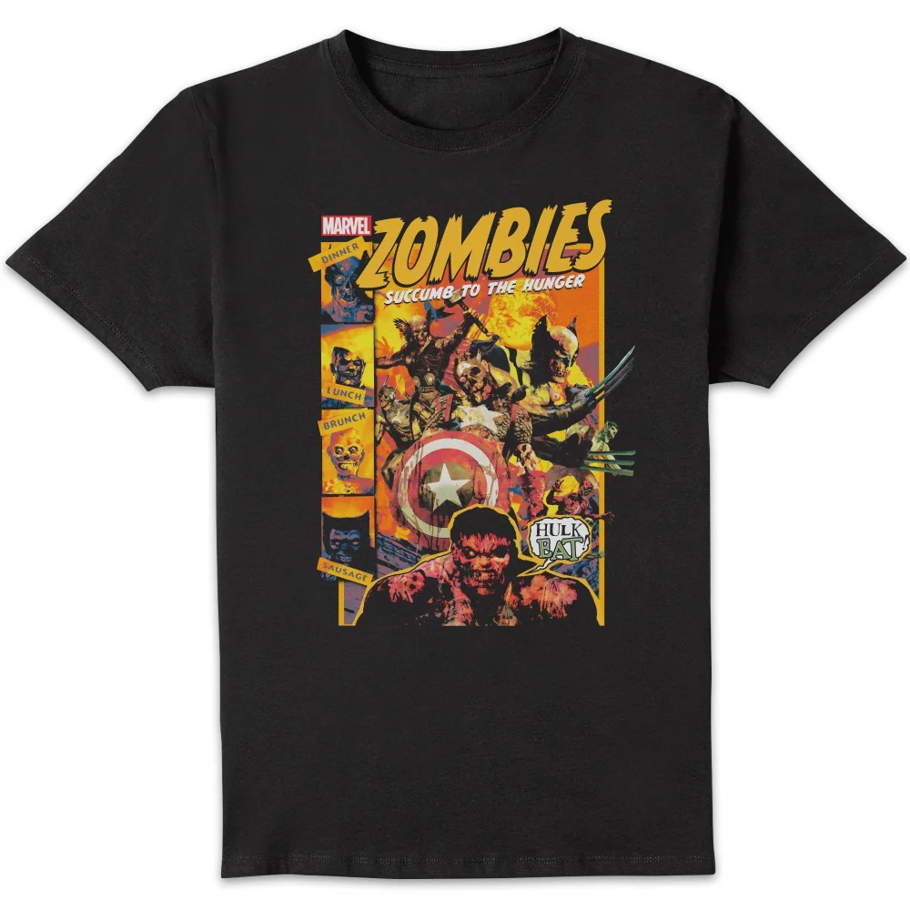 Marvel Zombies Succumb To The Hunger Unisex T-Shirt - Black - S Afbeelding 1