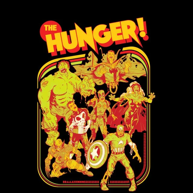 Marvel Zombies The Hunger Unisex T-Shirt - Black