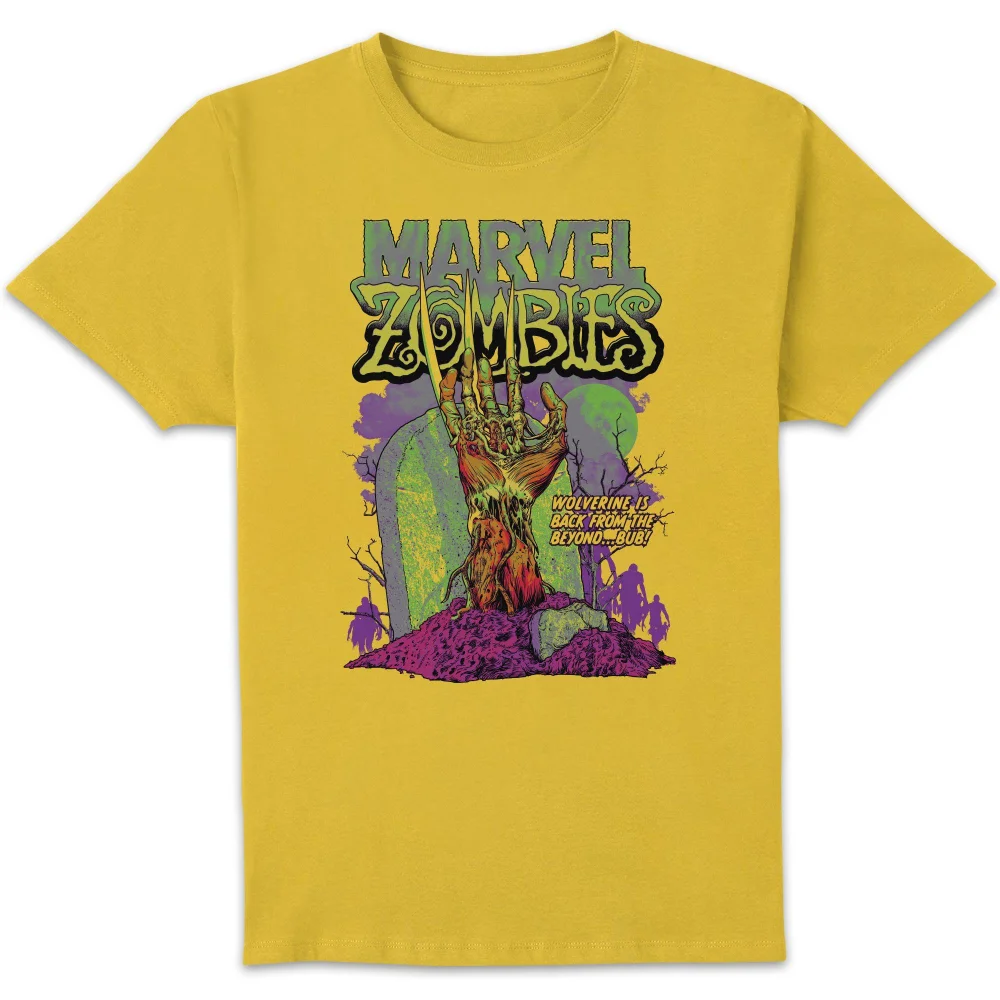 Marvel Zombies Back From Beyond! Unisex T-Shirt - Yellow - S Afbeelding 1