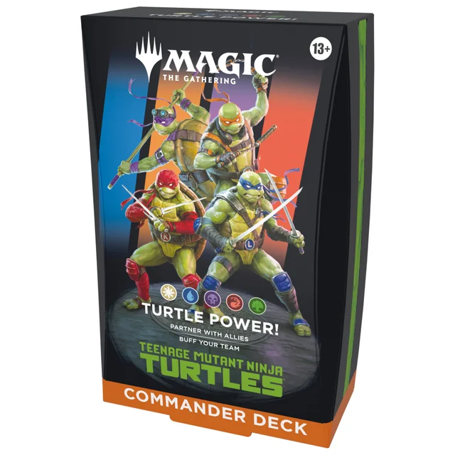 Magic: The Gathering | Teenange Mutant Ninja Turtles Commander Deck