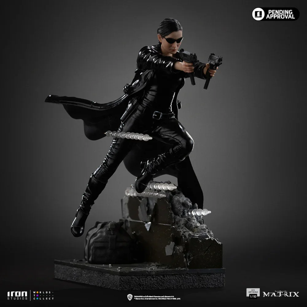 Iron Studios Matrix Trinity Art Scale 1/10 Statue Afbeelding 1