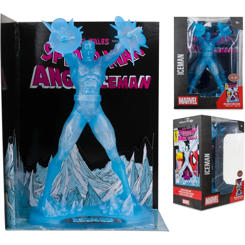 McFarlane Toys Marvel Collection 1:6th Wave 7 Iceman (Marvel Tales #229) Figure Afbeelding 1