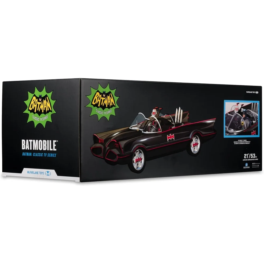 McFarlane Toys DC Multiverse Vehicles Batmobile (Batman 1966) Afbeelding 1