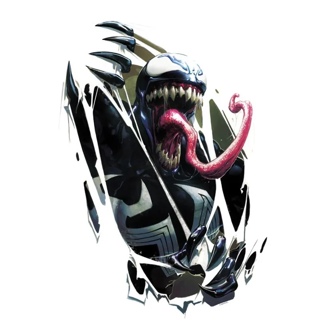 Marvel Venom Chest Burst Unisex T-Shirt - White