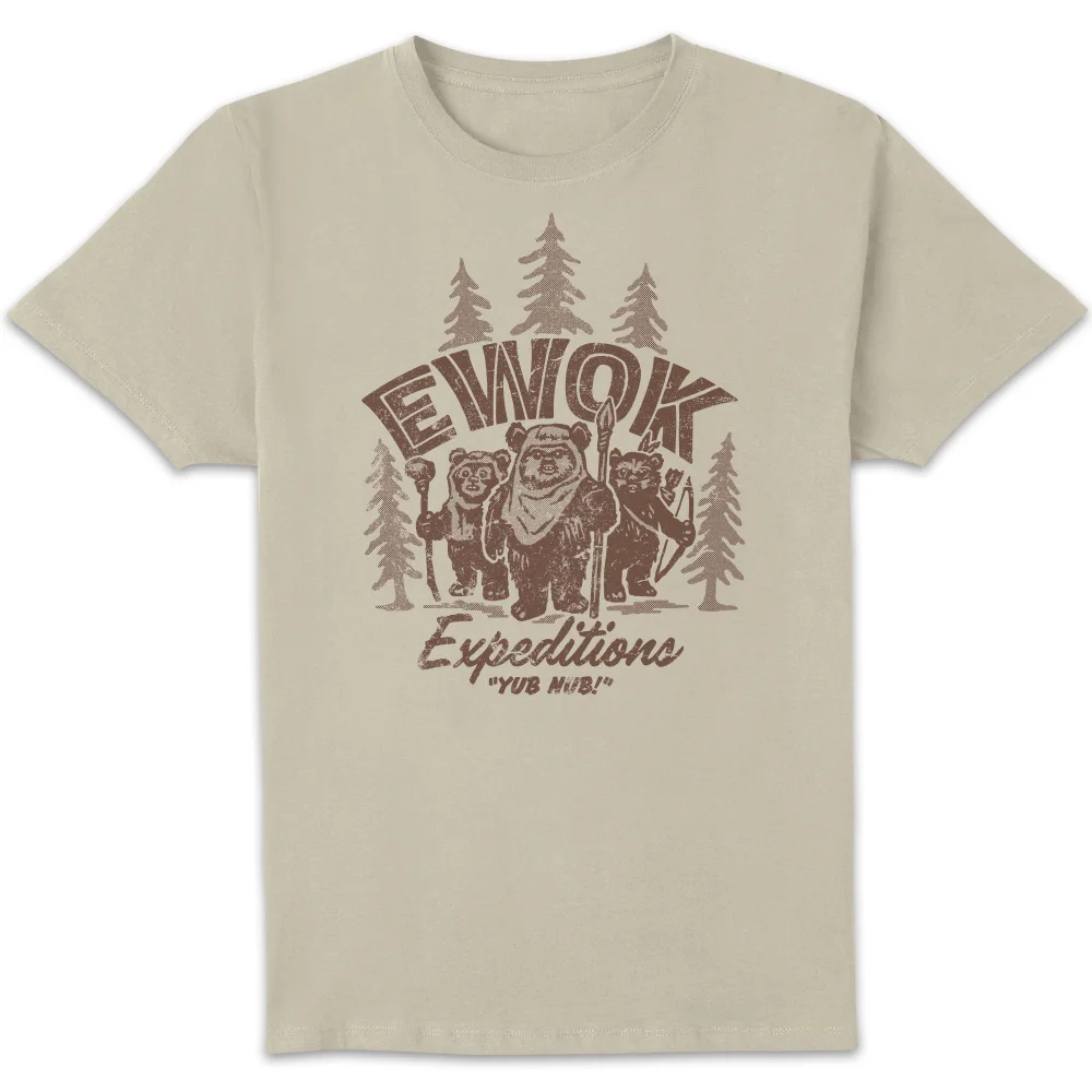 Star Wars Ewok Expedition Unisex T-Shirt - Cream - S Afbeelding 1