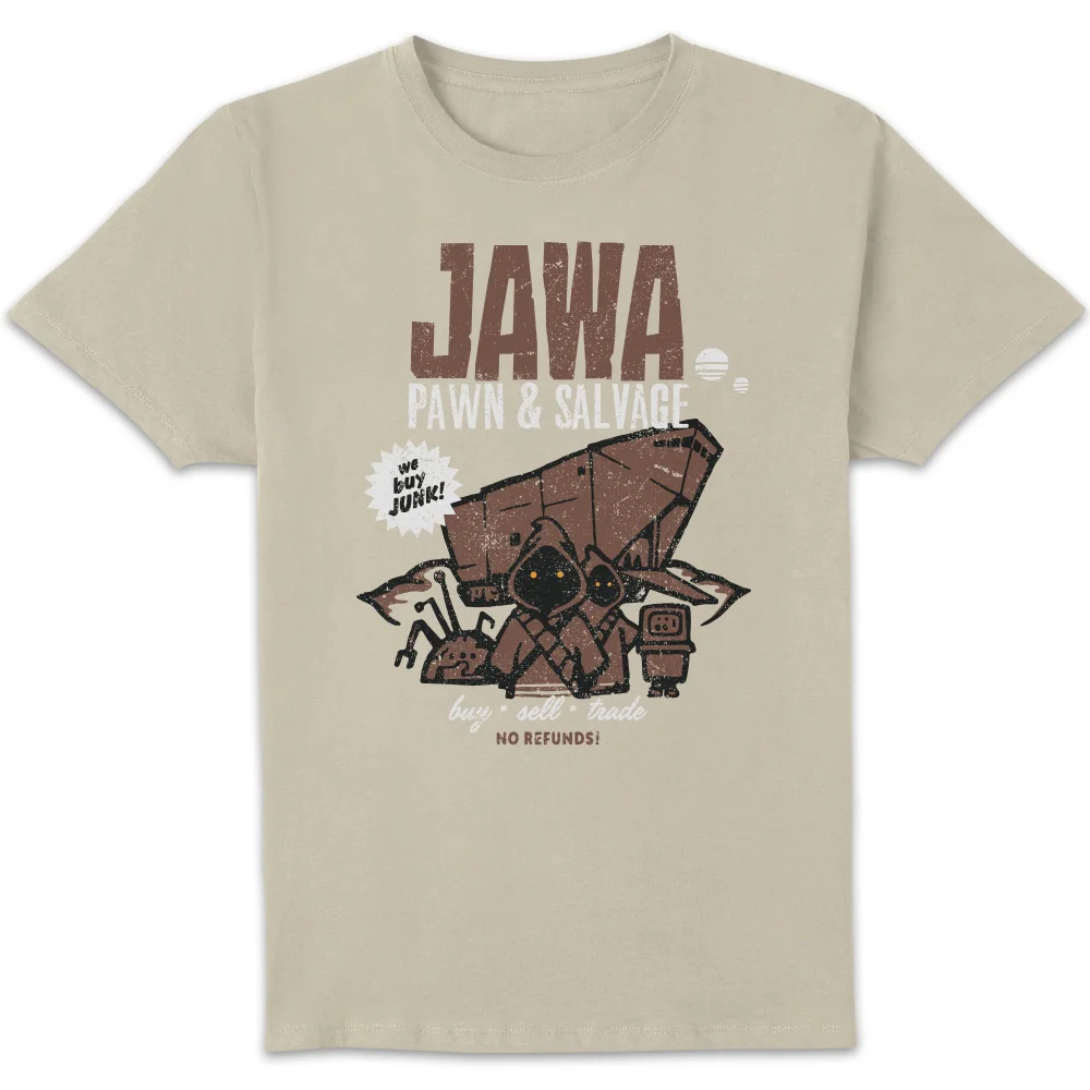 Star Wars Jawa Pawn And Salvage Unisex T-Shirt - Cream - S Afbeelding 1