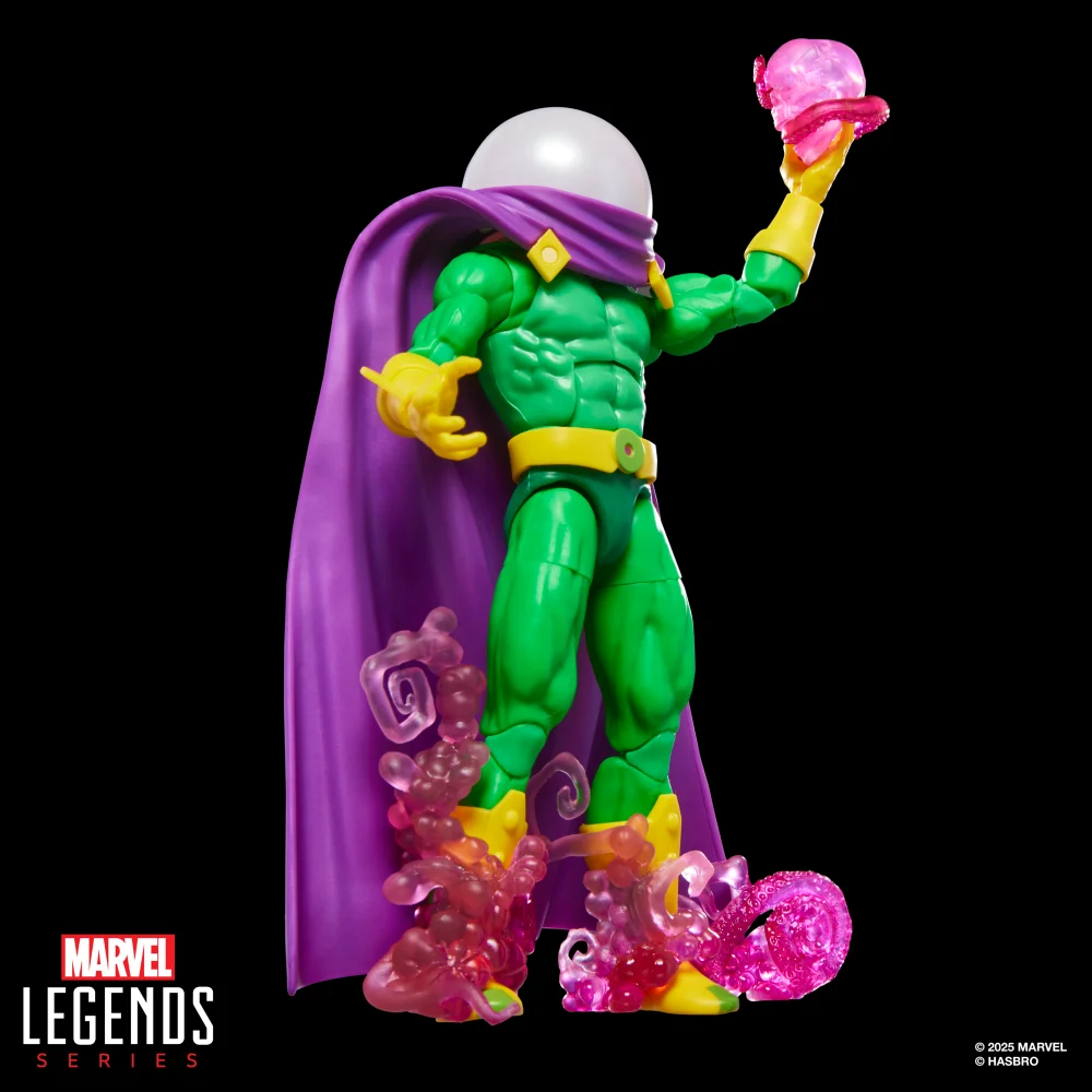 Hasbro Marvel Legends Series Marvel's Mysterio, Retro Spider-Man Action Figure Afbeelding 1
