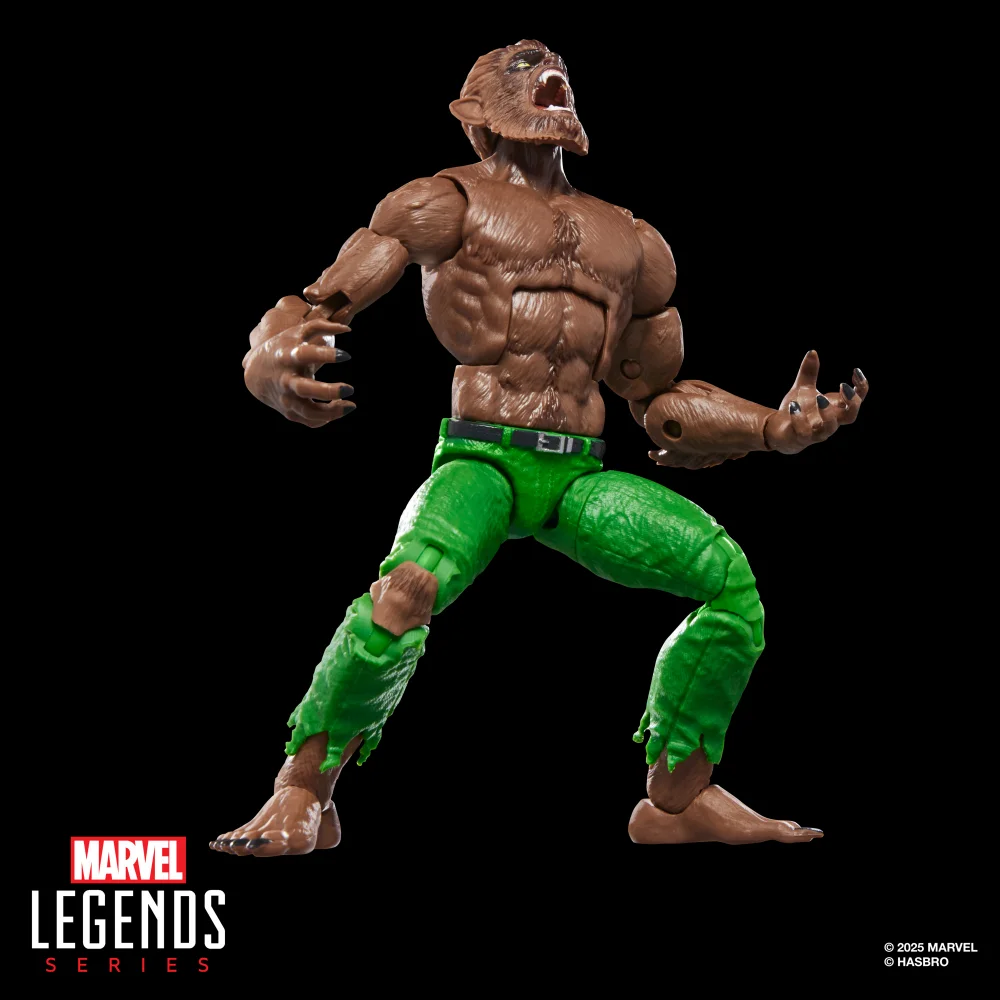 Hasbro Marvel Legends Series Werewolf By Night, Marvel Comics Action Figure Afbeelding 1