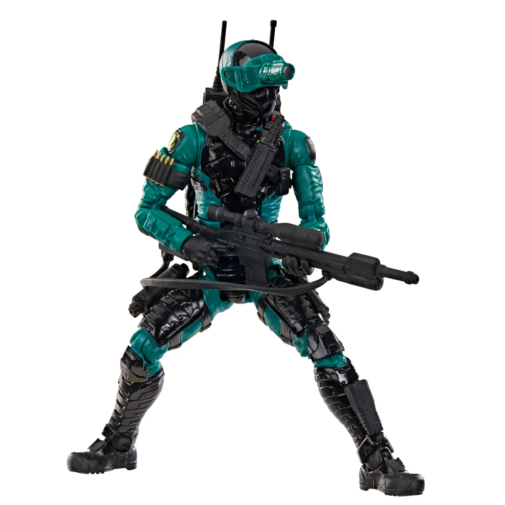Hasbro G.I. Joe Classified Series 187, Night-Viper, 6” Action Figure Afbeelding 1