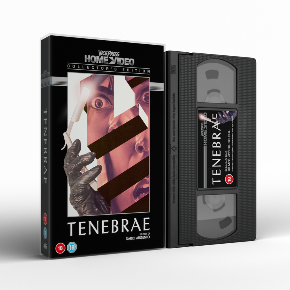 Tenebrae - Collector's Edition VHS (US) Afbeelding 1