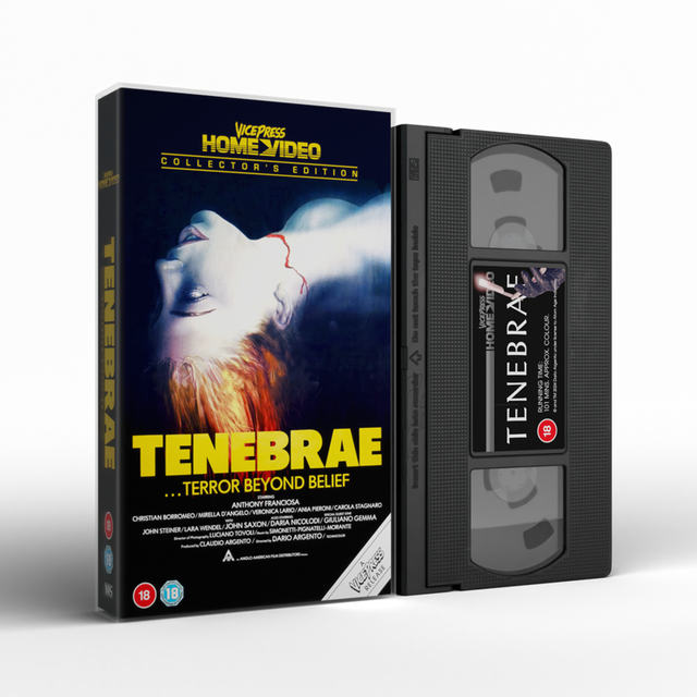 Tenebrae - Collector's Edition VHS (UK & EU)