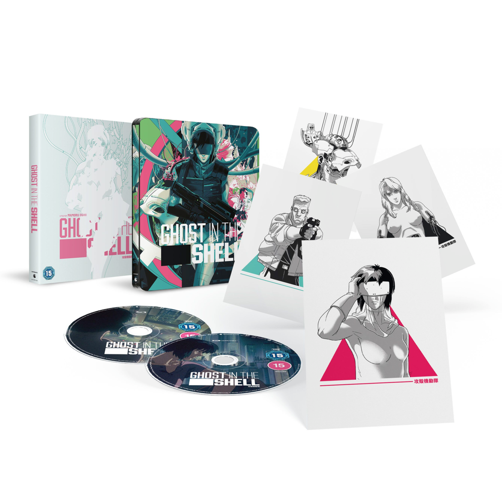 Ghost in the Shell - 30th Anniversary Edition 4K Ultra HD SteelBook (Shiro / White Edition) Afbeelding 1