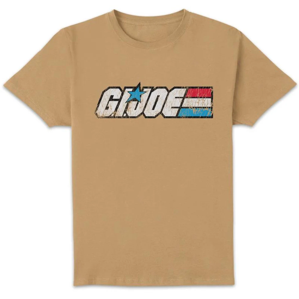 G.I. Joe Vintage Logo Unisex T-Shirt - Tan - XS Afbeelding 1