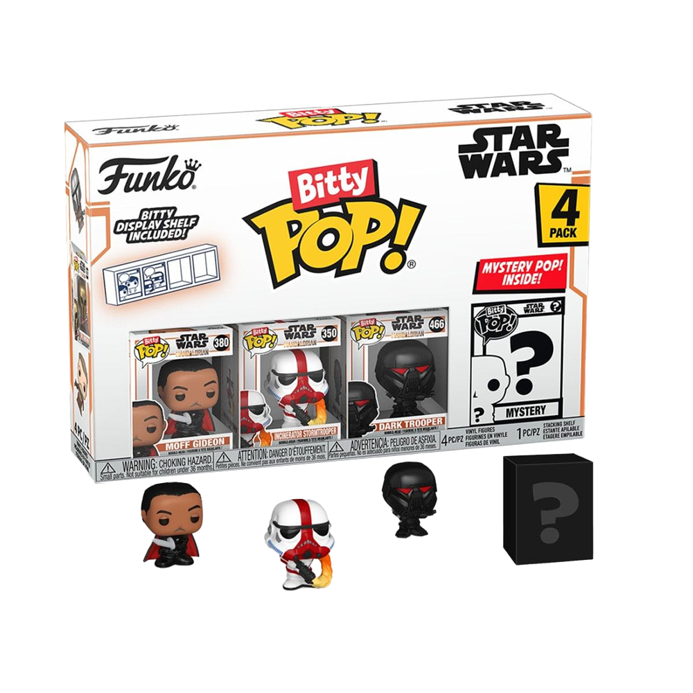 Funko Bitty POP Mandalorian Moff Gideon 4pk Afbeelding 1