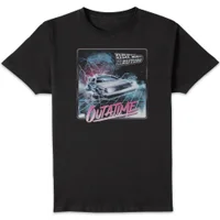 Back To The Future Outatime Synth Unisex T-Shirt - Black