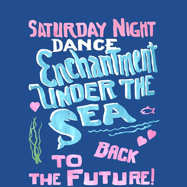 Back To The Future Enchantment Under The Sea Unisex T-Shirt - Blue