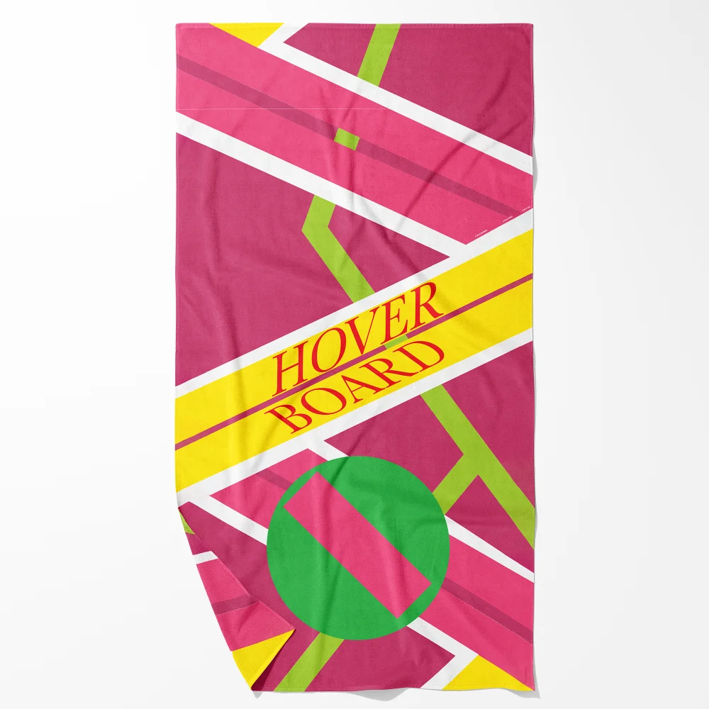 Back To The Future Hoverboard Beach Towel Afbeelding 1
