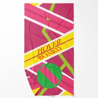Back To The Future Hoverboard Beach Towel - undefined undefined