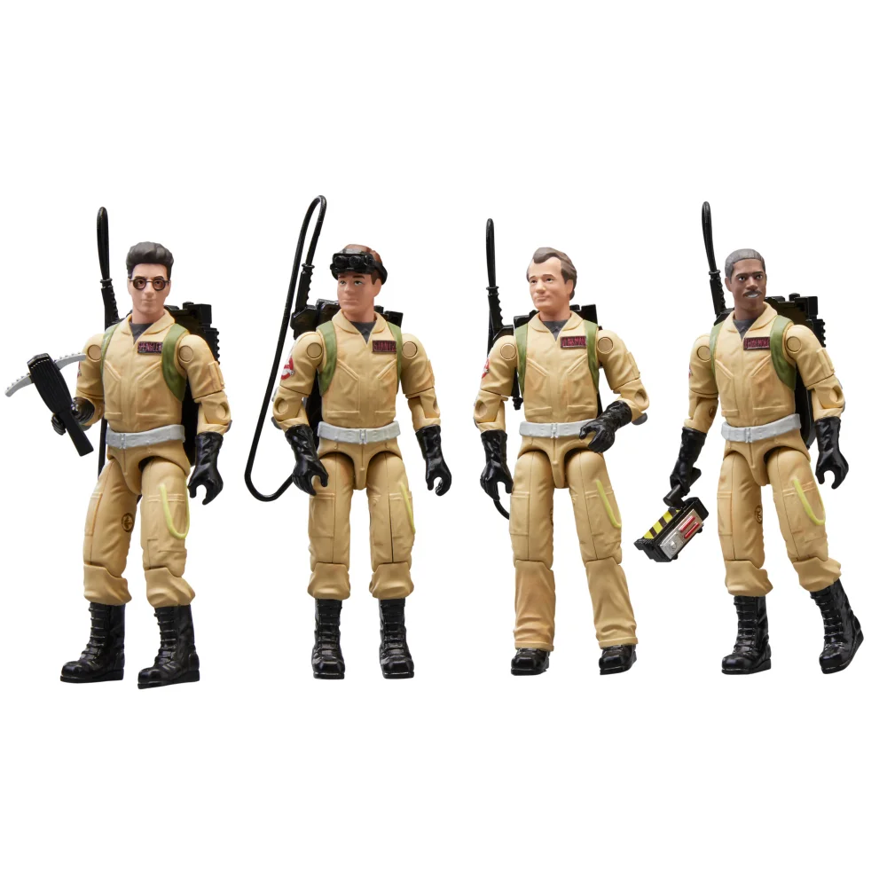 Ghostbusters: Plasma Series Action Figure 4-Pack: Egon Spengler, Peter Venkman, Ray Stanz & Winston Zeddemore Afbeelding 1