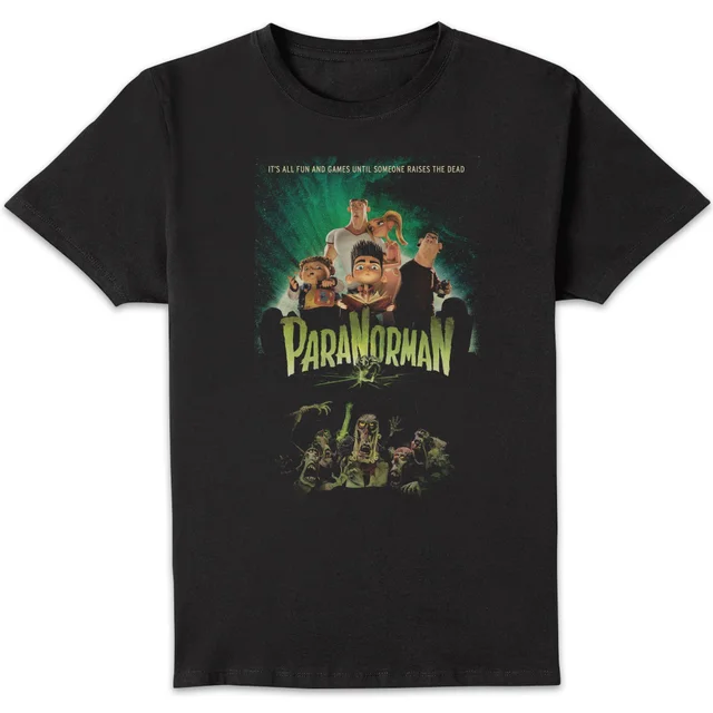 Paranorman Group Poster Unisex T-Shirt - Black