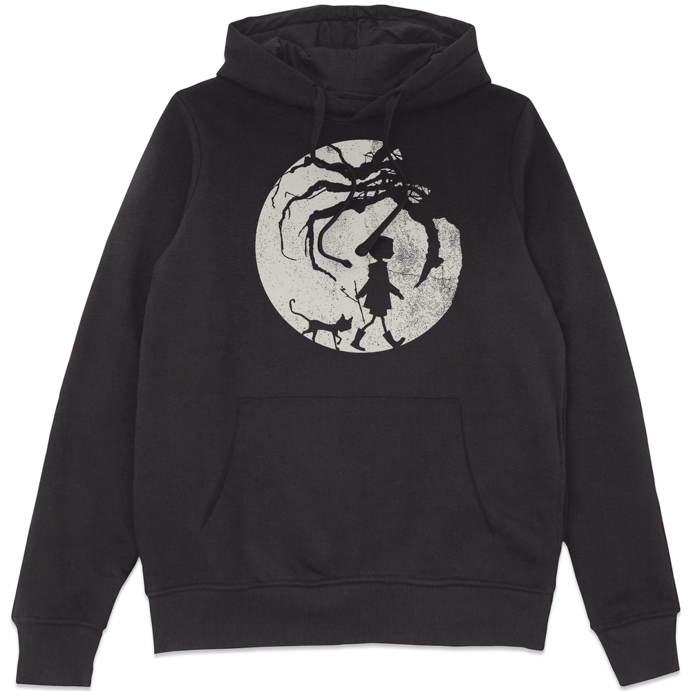 Coraline Silouette Hoodie - Black - S Afbeelding 1