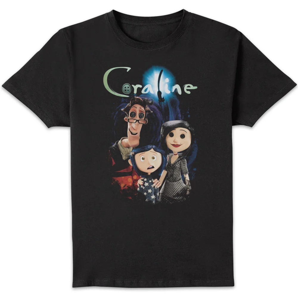 Coraline Other Mother And Father Unisex T-Shirt - Black - S Afbeelding 1