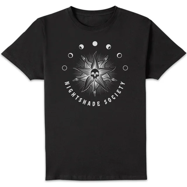 Wednesday Nightshade Society Unisex T-Shirt - Black