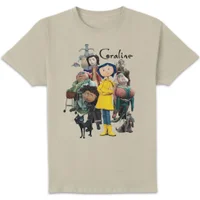 Coraline Group Unisex T-Shirt - Cream - undefined undefined