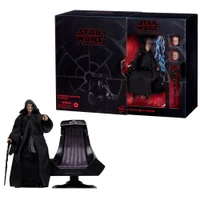Star Wars The Black Series Emperor Palpatine & Throne Star Wars: Return of the Jedi Collectible 6 Inch Action Figure