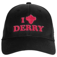 IT - Welcome To Derry I Heart Derry Embroidered Baseball Cap - Black
