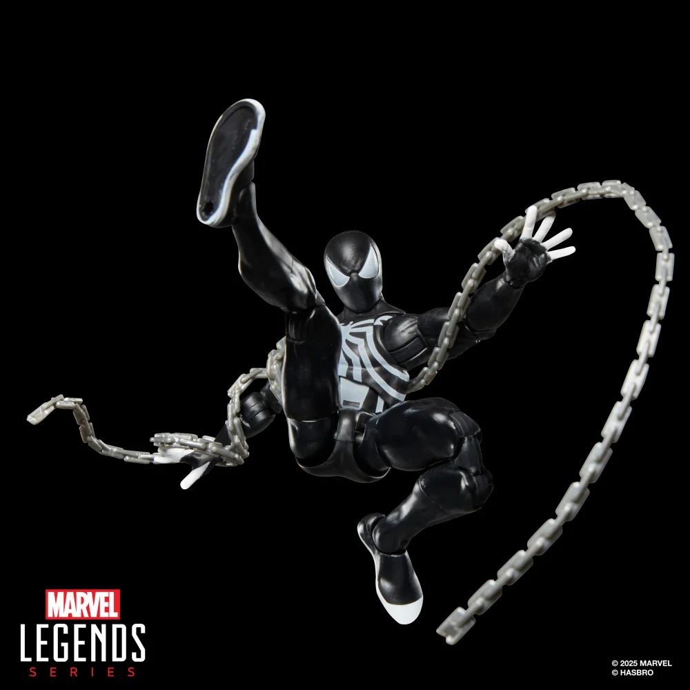 Hasbro Marvel Legends Series Spider-Venom, Retro Cardback Spider-Man Comics Action Figure Afbeelding 1