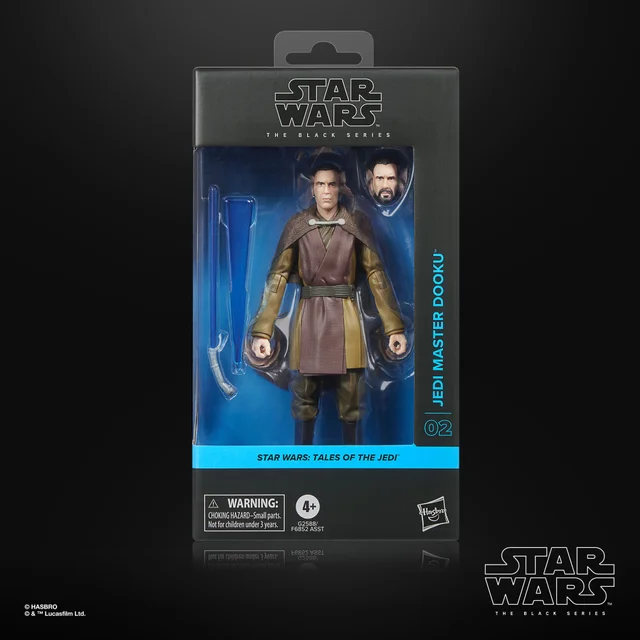 Hasbro Star Wars The Black Series Jedi Master Dooku Action Figure (6”)