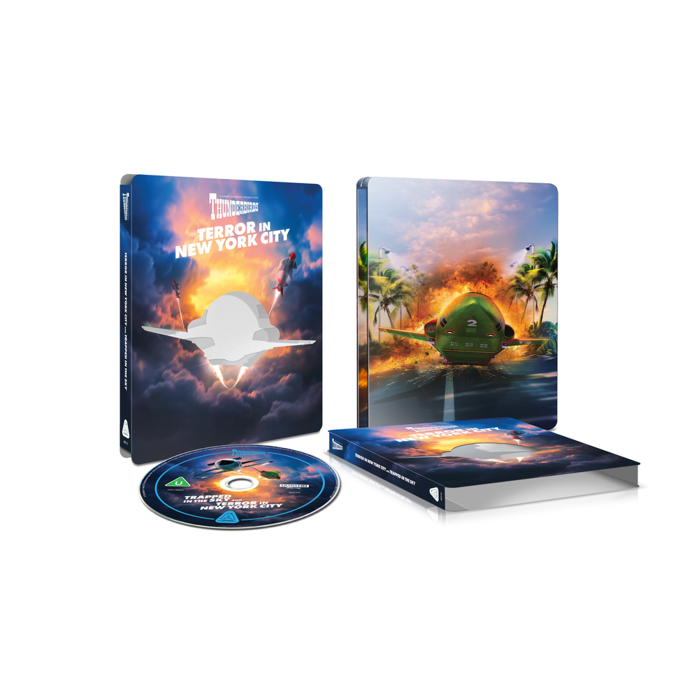 Thunderbirds Trapped in the Sky / Terror in New York City 4K Ultra HD Collectors Edition SteelBook Afbeelding 1