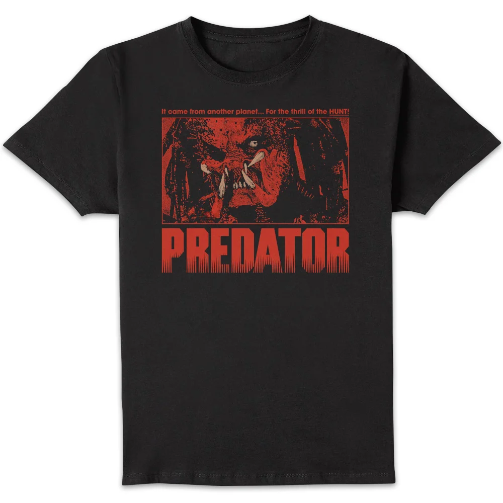 Predator Thrill Of The Hunt Unisex T-Shirt - Black - S Afbeelding 1