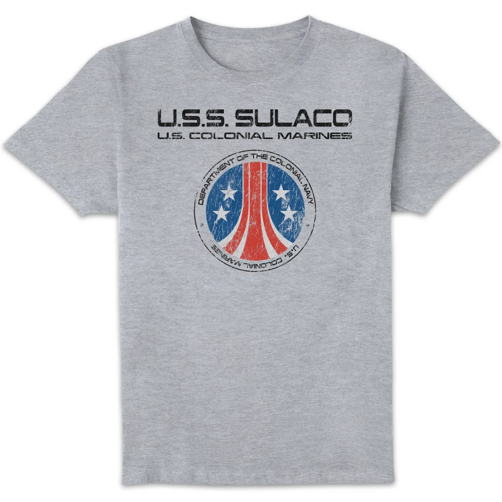 Alien Colonial Marines Unisex T-Shirt - Grey - L Afbeelding 1