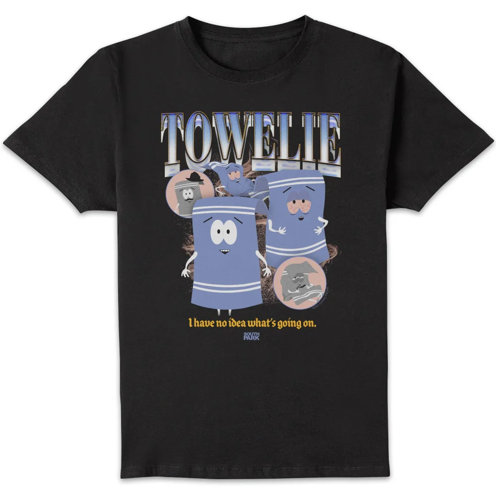 South Park Towelie Bootleg Unisex T-Shirt - Black - S Afbeelding 1