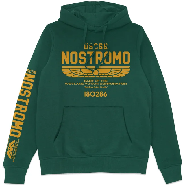 Alien Nostromo Hoodie - Green