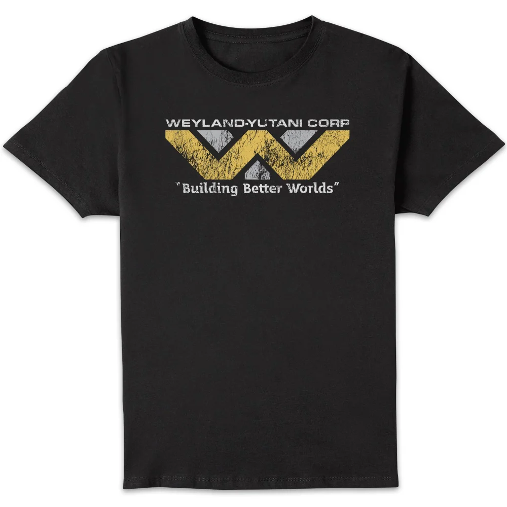 Alien Weyland Yutani Unisex T-Shirt - Black - S Afbeelding 1